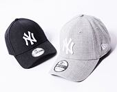 Kšiltovka New Era 39THIRTY MLB Heather Wool New York Yankees Grey