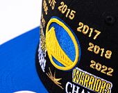 Kšiltovka Mitchell & Ness Nba Champ Is Here Snapback Golden State Warriors Black