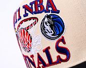 Kšiltovka Mitchell & Ness Nba Finals Remix Snapback Finals Heat Vs. Mavericks Off White