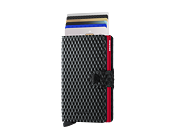 Peněženka Secrid Miniwallet Cubic Black-Red