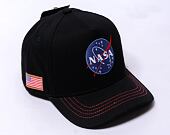 Kšiltovka Capslab NASA A-Frame Black