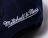 Kšiltovka Mitchell & Ness Branded 110 Stretch-Snap Pinscript "Classic Red" - Navy