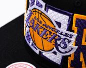 Kšiltovka Mitchell & Ness Varsity Bust Snapback NBA LOS ANGELES LAKERS Black