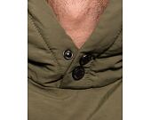 Bunda Karl Kani Small Signature Padded Hoodie olive