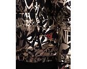 Zimní Bunda Sprayground Gold Graffiti Down Jacket (péřovka) Black / Gold
