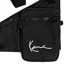 Taška Karl Kani Signature Crossbody Bag black