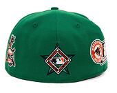 Kšiltovka New Era 59FIFTY MLB Coops All Over Print Baltimore Orioles Cooperstown Team Color