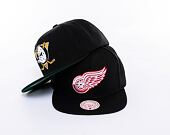Kšiltovka Mitchell & Ness NHL Top Spot Snapback Detroit Red Wings Black