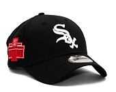 Kšiltovka New Era 9FORTY MLB Patch Chicago White Sox Cooperstown Black / Kelly Green