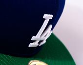 Kšiltovka New Era 59FIFTY MLB Team Color Los Angeles Dodgers Cooperstown Royal Blue / White / Kelly 