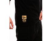Triko New Era - Sticker Oversized Tee - Black / Gold