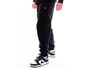 Tepláky New Era Script Cargo Joggers - Black / Metallic Gold