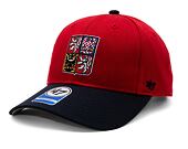 Dětská Kšiltovka '47 Brand Czech National Team Replica Basic CT ’47 MVP Red
