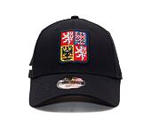 Dětská Kšiltovka New Era 9FORTY Kids National Team - Czech Republic Navy
