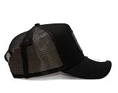 Kšiltovka New Era 9FORTY Trucker National Team - Czech Republic Black / Black