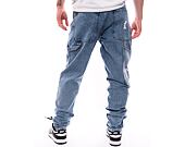 Džíny Karl Kani KK Retro Tapered Workwear Denim vintage mid blue