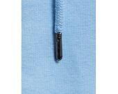 Mikina Karl Kani Chest Signature Os Full Zip Diner Hoodie light blue