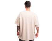 Triko Karl Kani Woven Signature Heavy Jersey Boxy Diner Tee vanilla melange