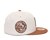 Kšiltovka New Era 59FIFTY MLB White Crown Pittsburgh Pirates Cooperstown Off White / Caramel Brown