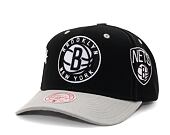 Kšiltovka Mitchell & Ness Overbite Pro Snapback Brooklyn Nets Black