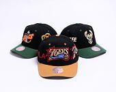 Kšiltovka Mitchell & Ness Overbite Pro Snapback Hwc Philadelphia 76Ers Black