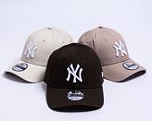 Kšiltovka New Era - 9FORTY League Essential - NY Yankees - Brown / White