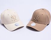 Dámská Kšiltovka New Era - MLB Tonal 9FORTY - NY Yankees - Cream