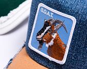 Kšiltovka Goorin - Silky Goat Trucker - Denim