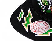 Kšiltovka Mitchell & Ness Recharge Trucker Boston Celtics Black