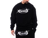 Mikina Wasted Paris Crew neck WP Boiler Black