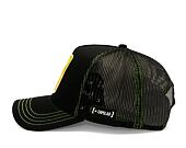 Kšiltovka Capslab - Trucker Margarita - Black / Orange