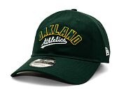 Kšiltovka New Era 9TWENTY MLB Wordmark Oakland Athletics - Dark Green