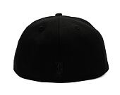Kšiltovka New Era - NBA Black on Black 59FIFTY - Chicago Bulls - Black