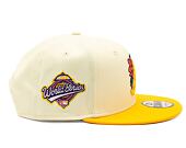 Kšiltovka New Era 9FIFTY MLB Floral Atlanta Braves Retro - Ivory / Juicy Yellow