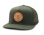 Kšiltovka Brixton Oath MP Trucker Hat - Olive Surplus/Olive Surplus