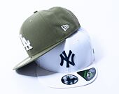 Kšiltovka New Era 9FIFTY MLB Repreve Los Angeles Dodgers Retro - Olive / White
