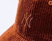 Kšiltovka New Era - 9TWENTY Cord - NY Yankees - Brown