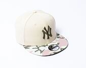 Dětská Kšiltovka New Era - 9FIFTY Contrast - NY Yankees - Beige / New Olive