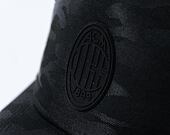 Kšiltovka New Era - 9FORTY Trucker Tonal Camo Trucker AC Milan - Black