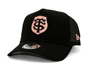 Kšiltovka New Era - 9FORTY Trucker Third - Stade Toulousain - Black / Pink