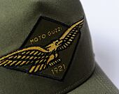 Kšiltovka New Era - 9FORTY A-Frame Graphic Patch - Moto Guzzi - Khaki