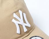Kšiltovka New Era - 9TWENTY League Essential - NY Yankees - Camel / White