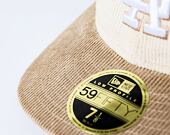 Kšiltovka New Era - 59FIFTY Low Profile Cord - LA Dodgers - New Olive