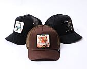 Kšiltovka Goorin - Trucker - The Wildcat Tiger - Brown