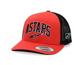 Kšiltovka Alpinestars - Dunker Trucker - Red/Black