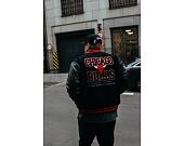 Bunda New Era - Patch Varsity Jacket - Chicago Bulls - Black / Red