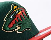 Kšiltovka Mitchell & Ness - Team 2 Tone 2.0 Snapback - Minnesota Wild - Green/Red