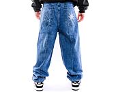 Kalhoty Karl Kani TucStraight Leg Denim Pants vintage indigo