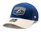 Kšiltovka Fanatics - Tampa Bay Lightning - A/CAP Structured Adjustable Meshback - Blue Cobalt/White