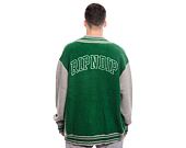 Svetr Rip N Dip - Team Spirit Varsity Cardigan  (Green/Grey)